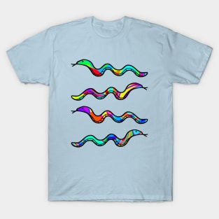 Colorful Snakes T-Shirt
